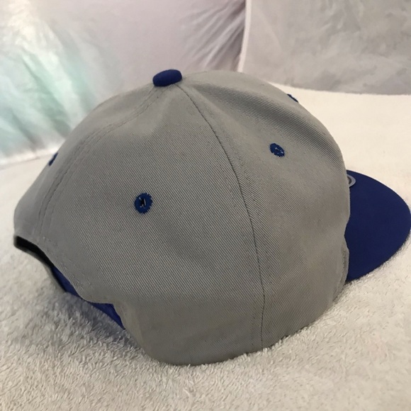 King Ice for London England Grey & Blue SnapBack Adjustable Travel & Ball Cap - Picture 6 of 16